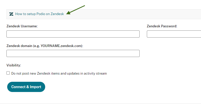Podio Zendesk