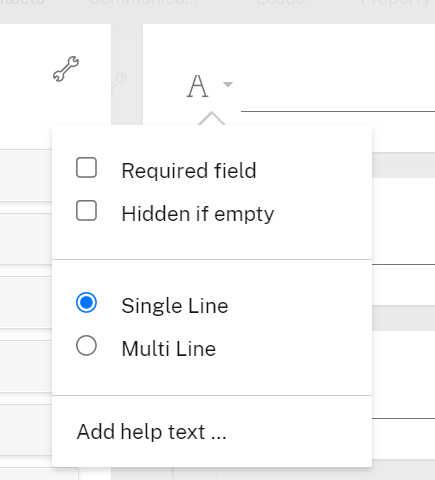 Field Text