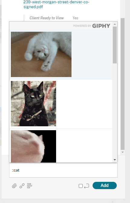 Giphy Database