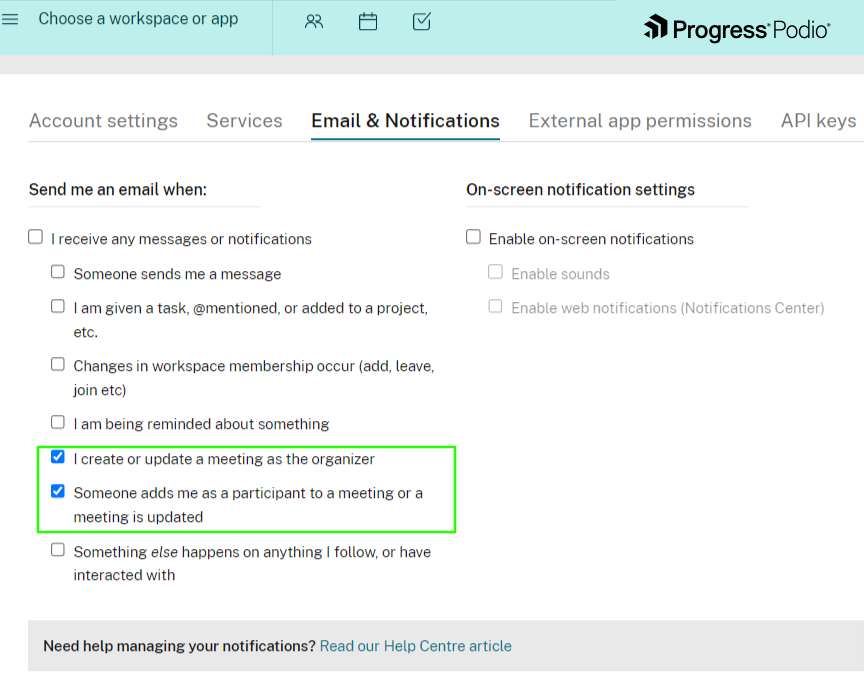 Email & Notifications